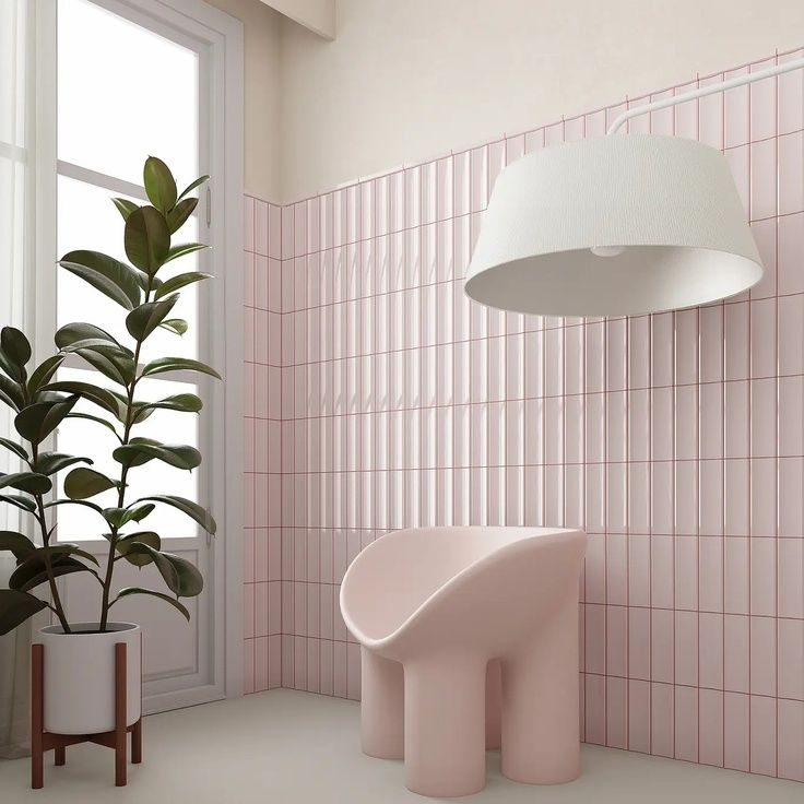 Настенная плитка Equipe (Эквип) Vibe IN Fair Pink 6,5x20 см