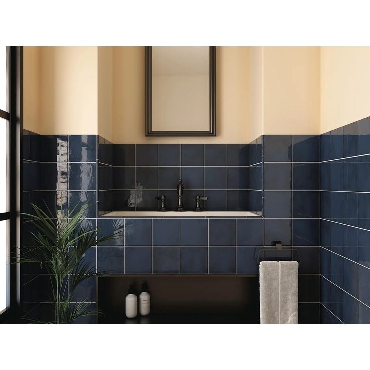 Настенная плитка Equipe (Эквип) Village Royal Blue 13,2x13,2 см