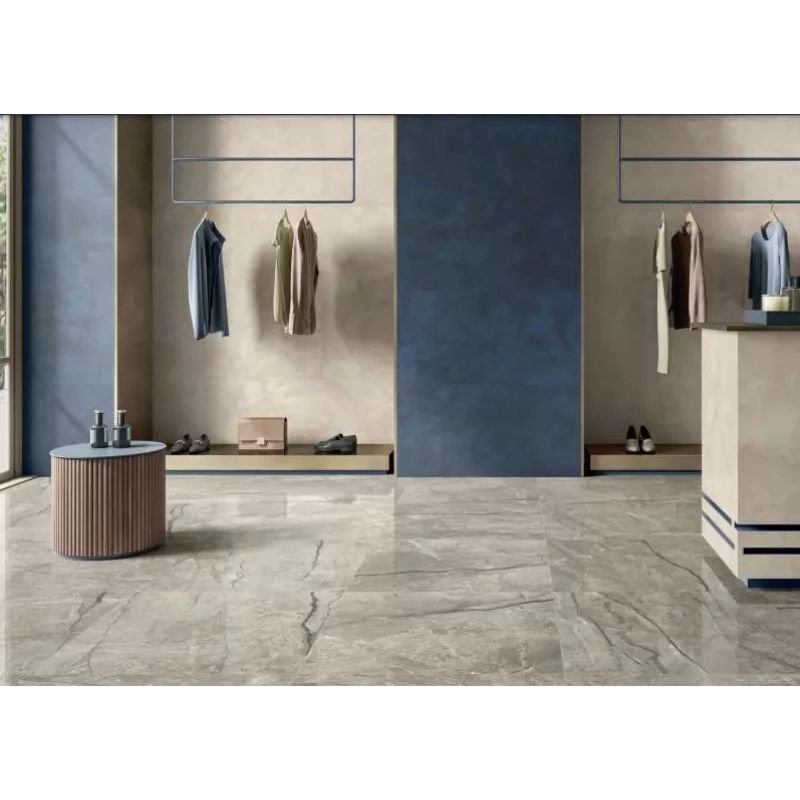 Керамогранит Caesar (Каесар) Anima futura amazing silver luc rt 60х120 см