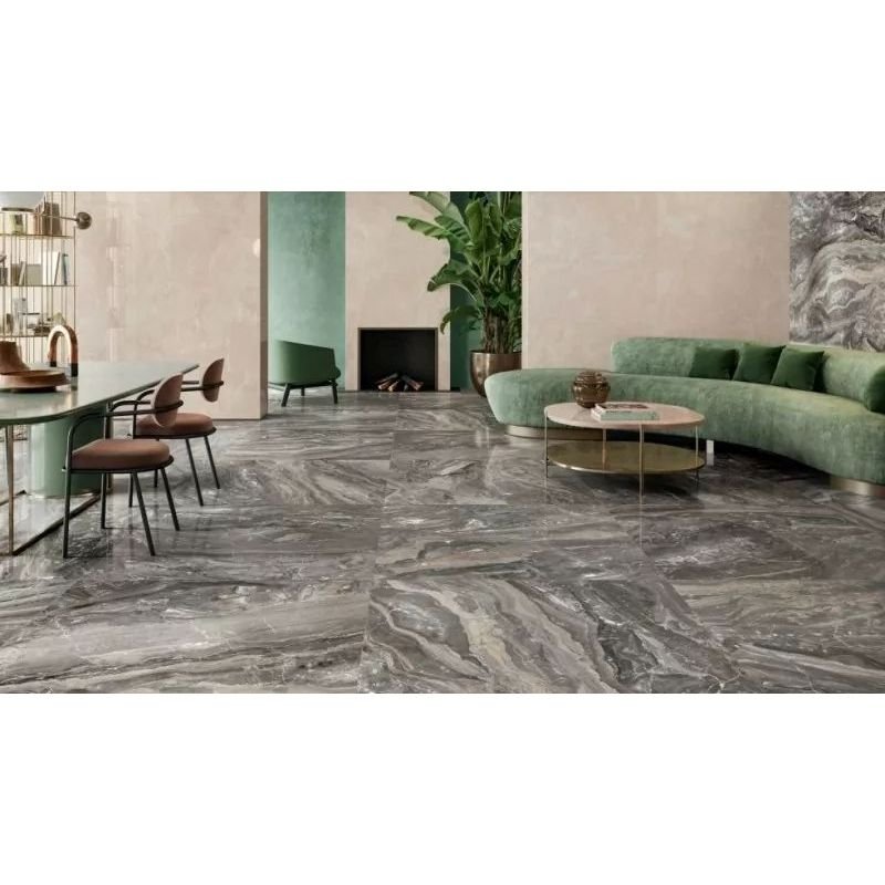 Керамогранит Caesar (Каесар) Anima futura keen grey luc rt 120х278 см