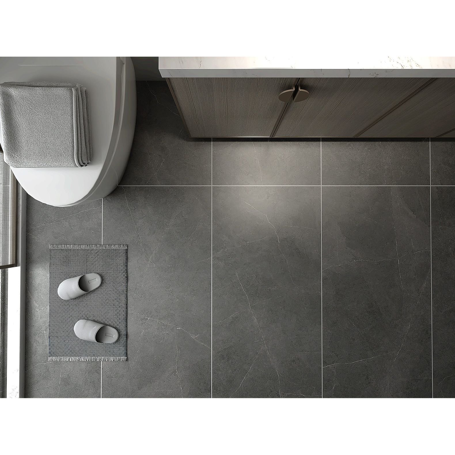 Керамогранит Global Tile Nioba Серый 60х120 см GT1206013009LR