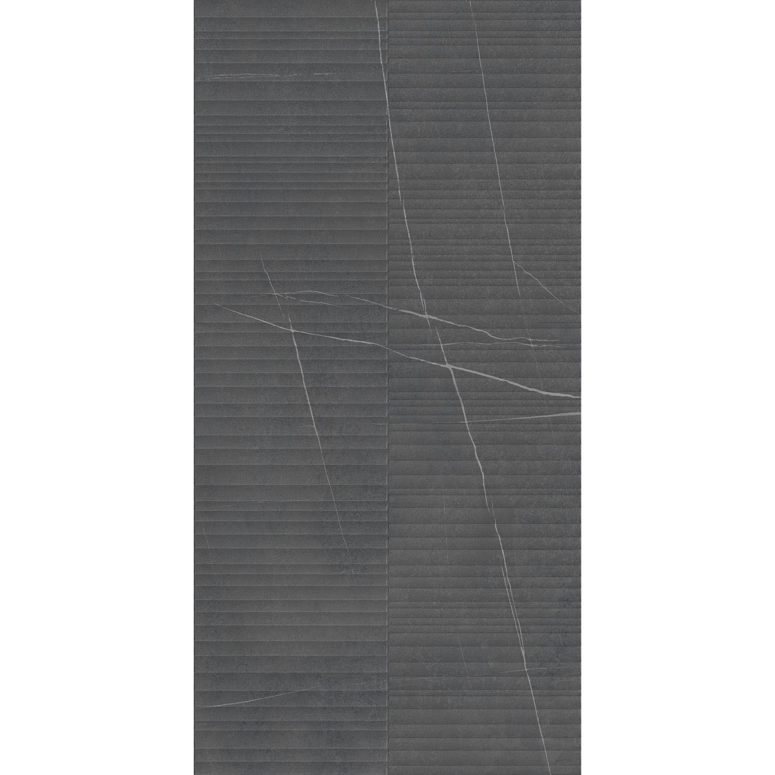 Керамогранит Global Tile Nylo Черный 60х120 см GT1206014965MR