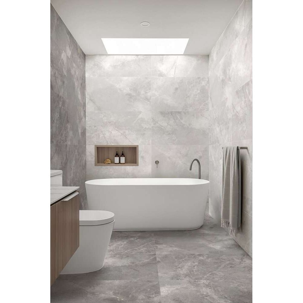 Керамогранит Global Tile Twist Серый 60х120 см GT120608506MCR