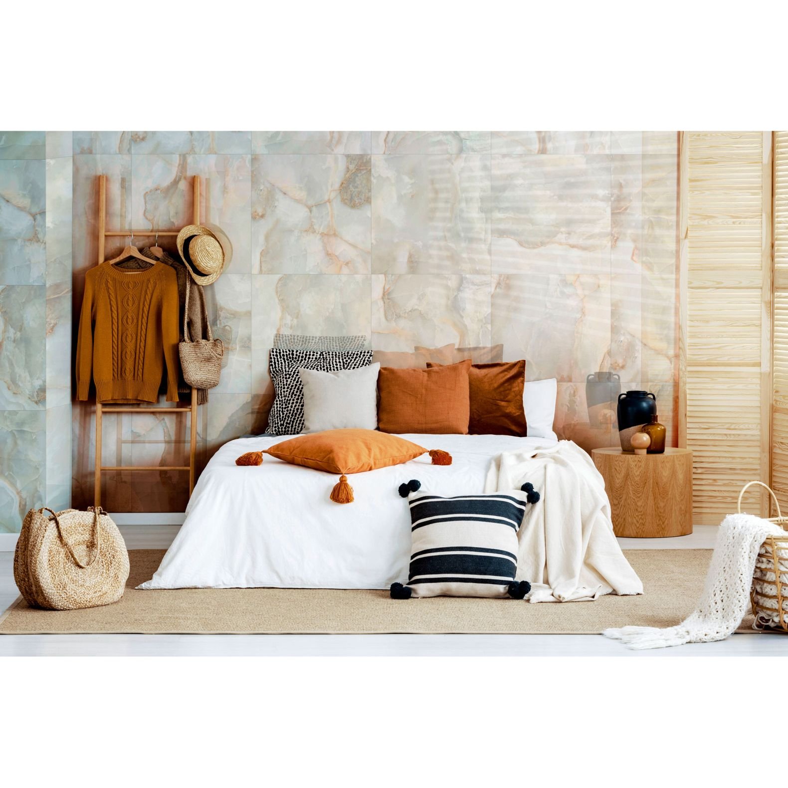 Керамогранит Global Tile (Глобал Тайл) Miller Onyx Бежевый 60х60 см GT60605902PR