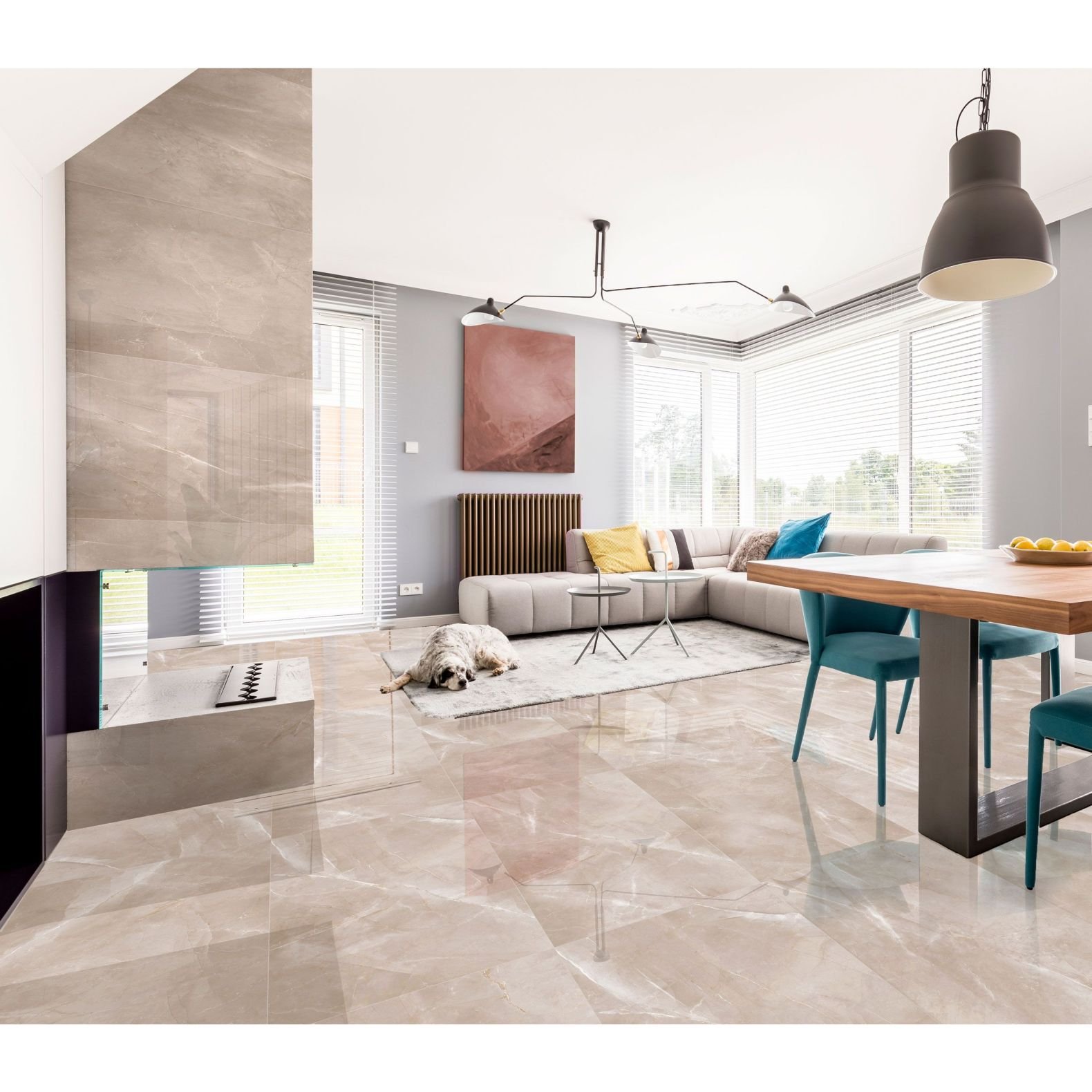 Керамогранит Global Tile Velaska Бежевый 60х60 см GT60606002PR