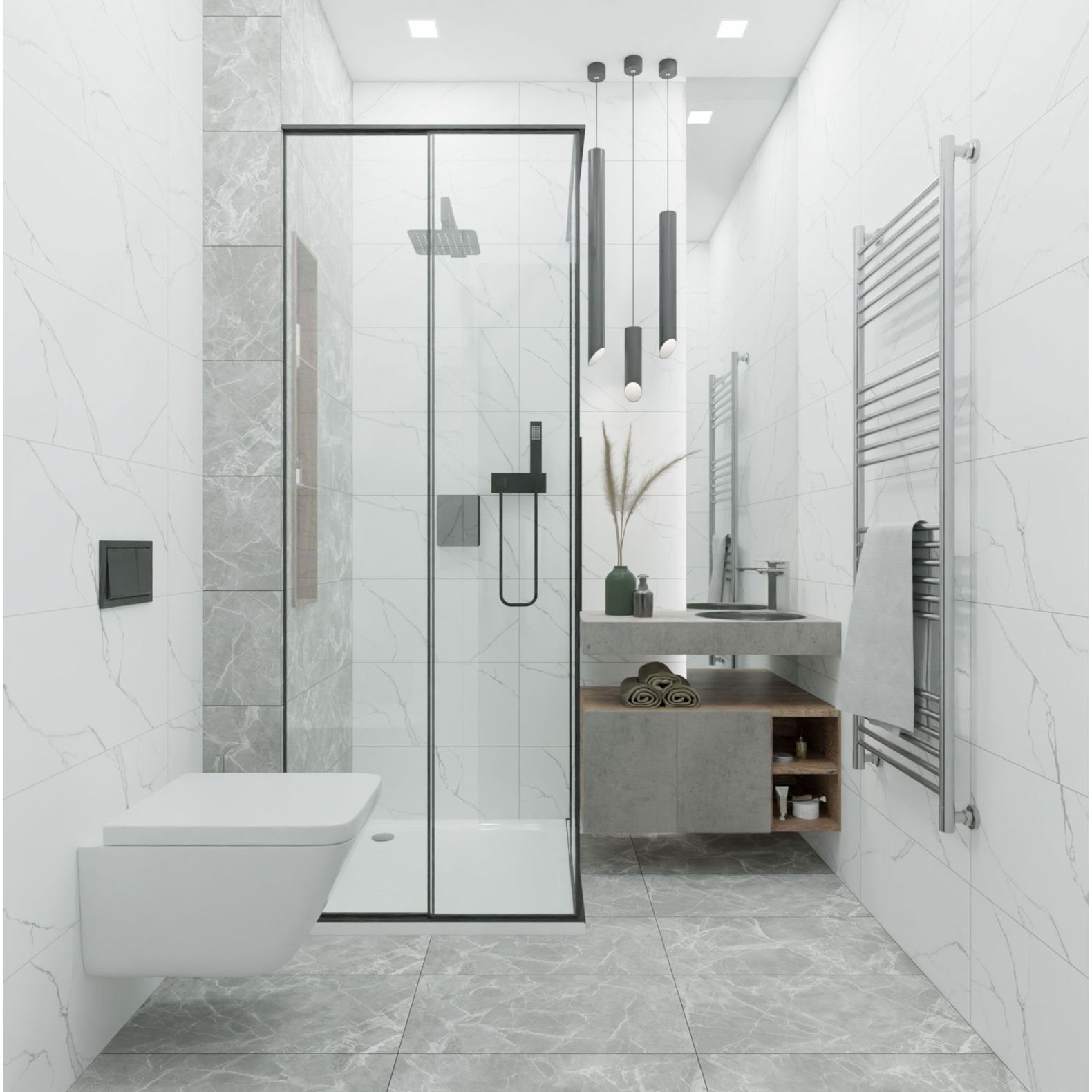 Керамогранит Global Tile Pride Белый 30х60 см 6260-0212