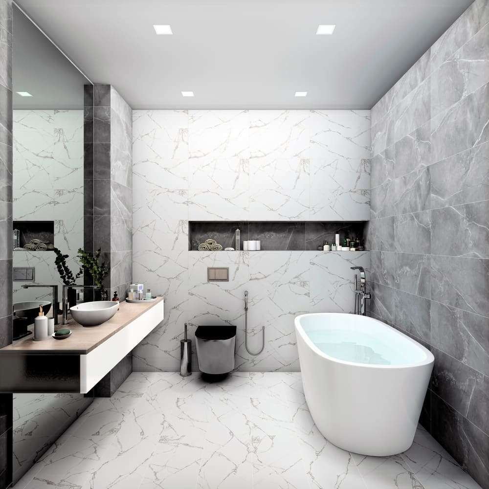 Керамогранит Global Tile Hit Серый 30х60 см 6260-0243-1031