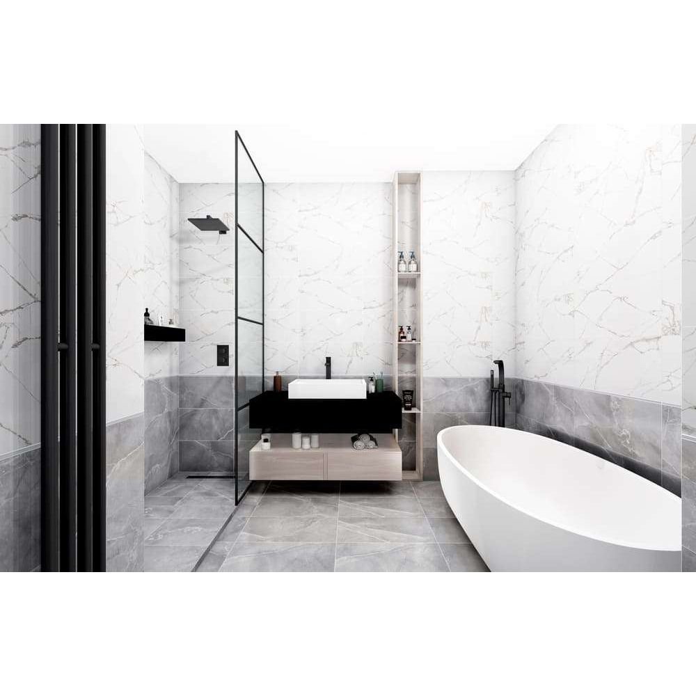 Керамогранит Global Tile (Глобал Тайл) Corona Белый 30х60 см 6260-0246-1031