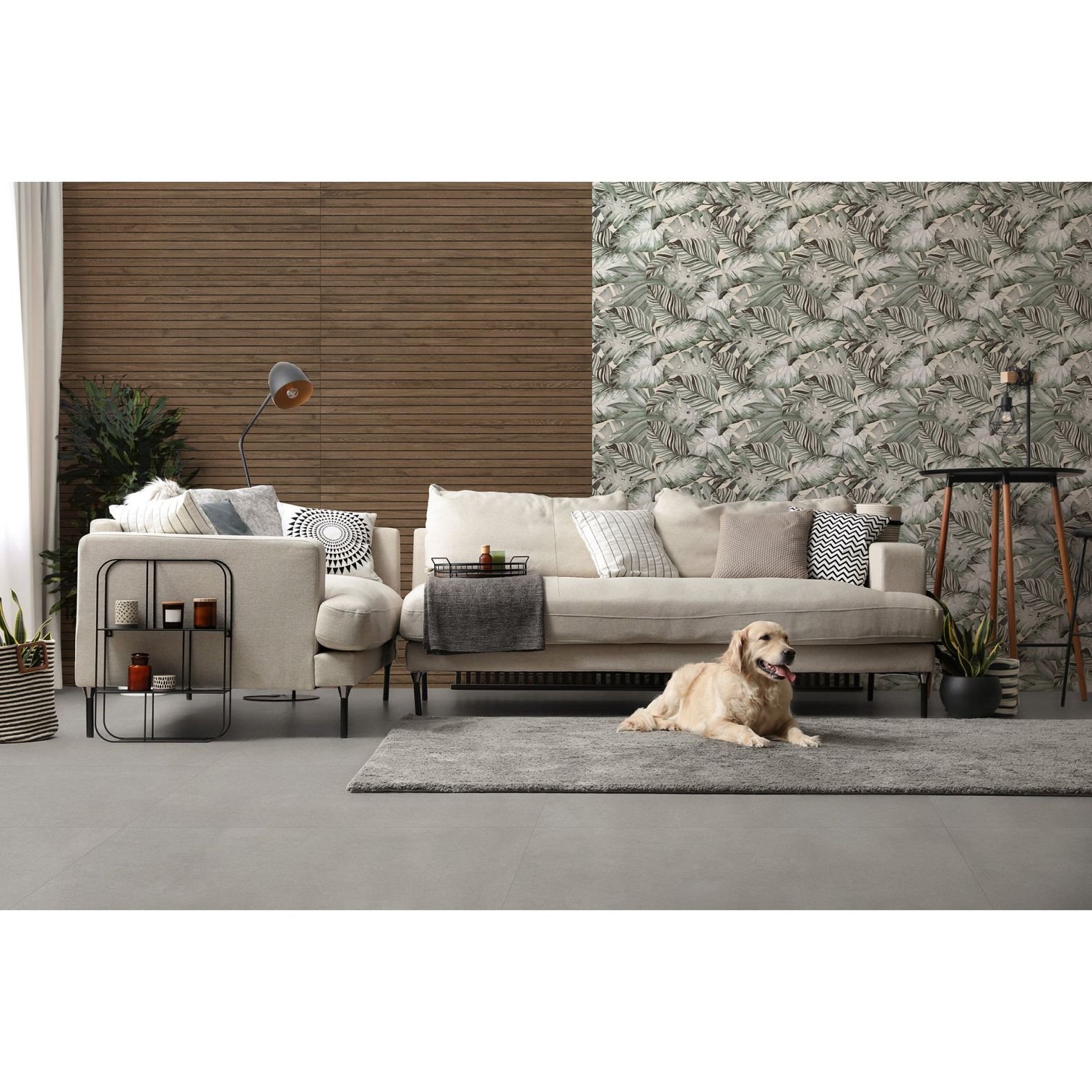 Керамогранит Global Tile Tropical Зеленый 60x120 см 1206014217MCR