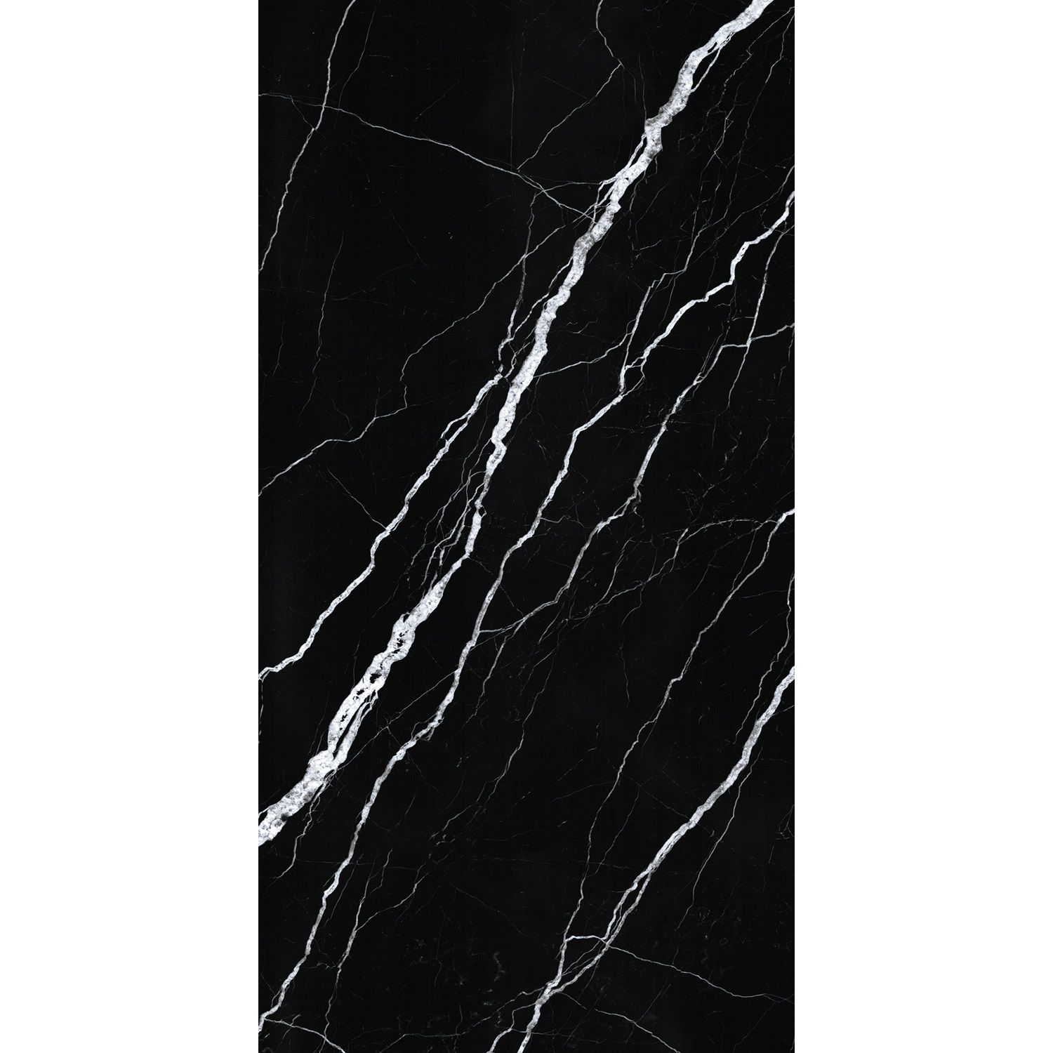 Керамогранит Azario (Азарио) Portoro Nero High Glossy 60х120 см, P4120821120HG