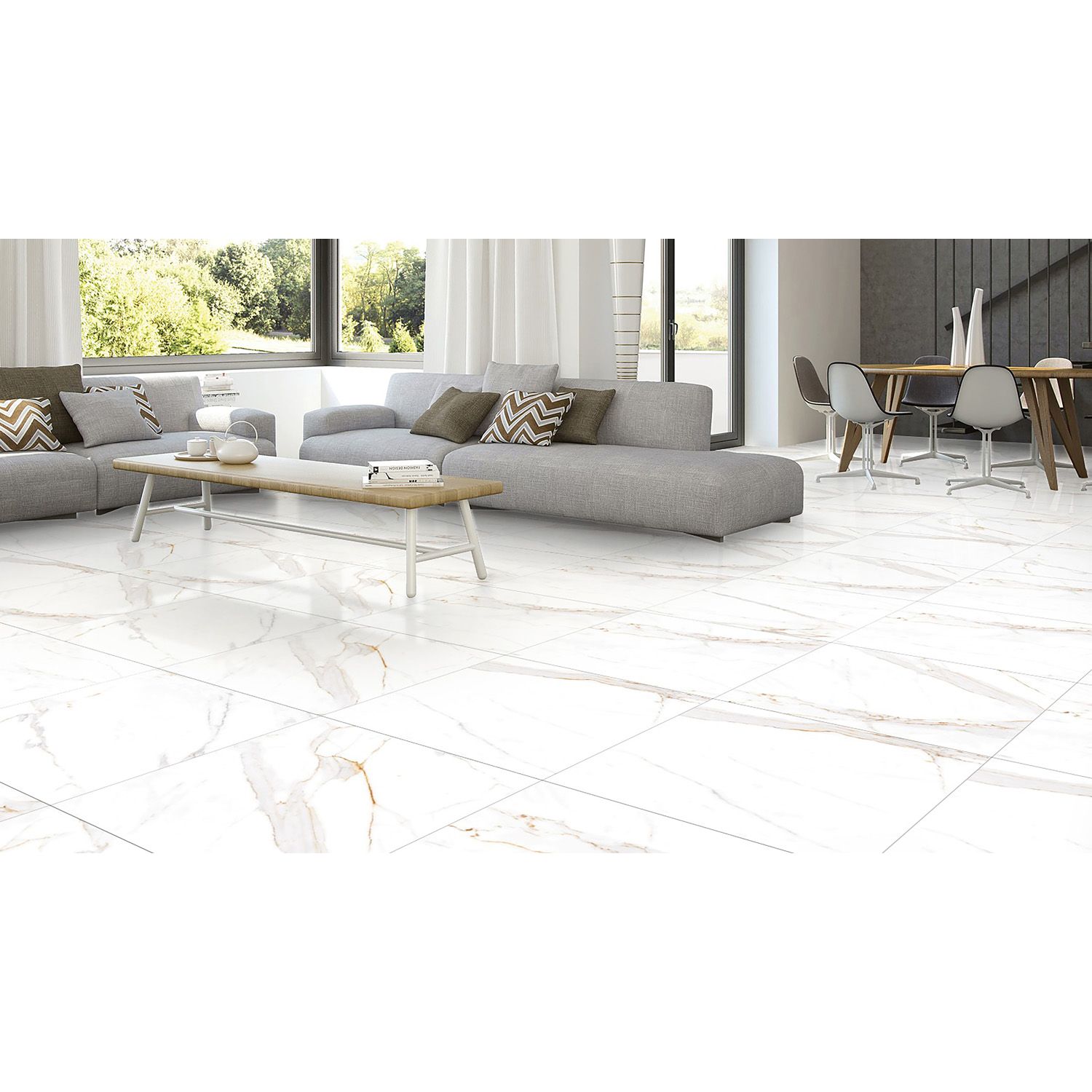 Керамогранит Azario (Азарио) Afion Gold Glossy 60х60 см, P104082160G