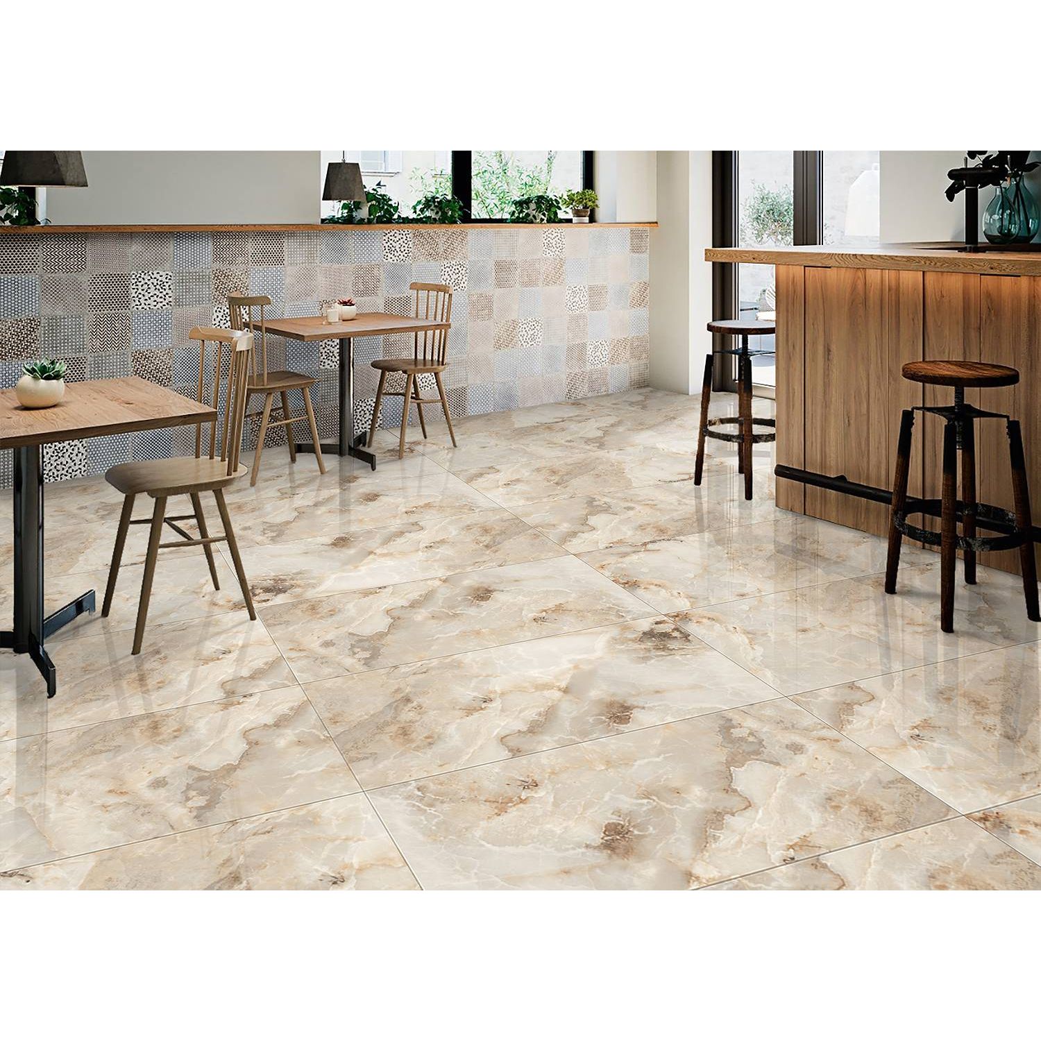 Керамогранит Azario (Азарио) Canyon Onyx High Glossy 60х120 см, P321111214HG