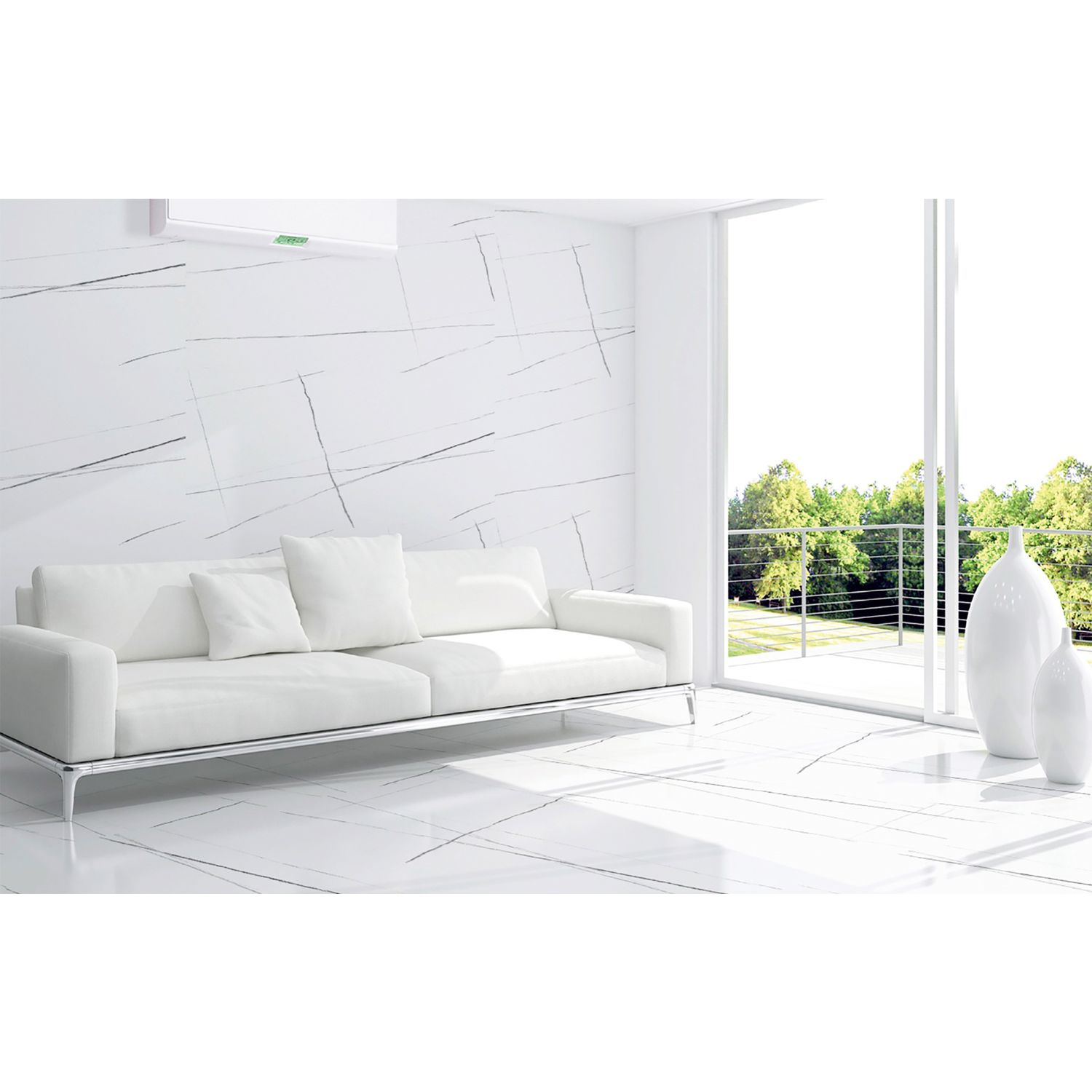 Керамогранит Azario (Азарио) Luvr White High Glossy 60х120 см, P4030821120HG