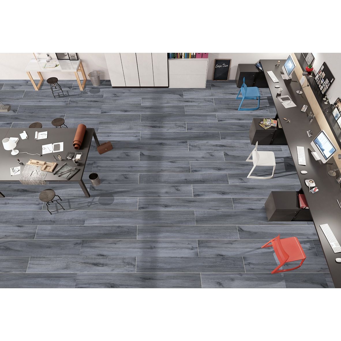 Керамогранит Azario (Азарио) Maple Grey Matt 20х120 см, P231123215WM