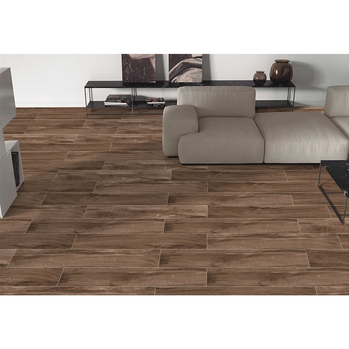 Керамогранит Azario (Азарио) Maple Mokko Matt 20х120 см, P231123210WM