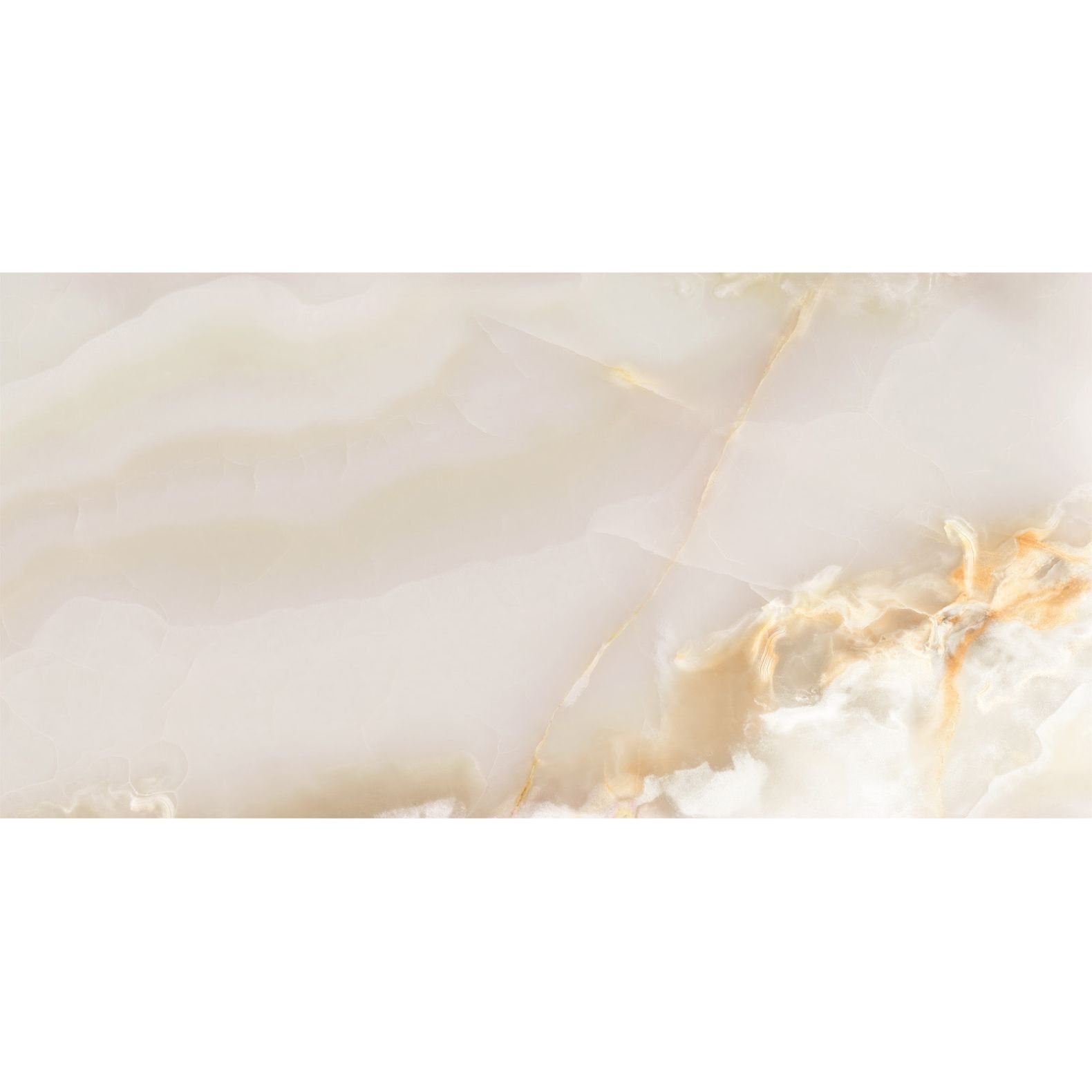 Керамогранит LCM (ЛКМ) Monaco Onyx Crema полированный 60х120 см 60120MCA01P