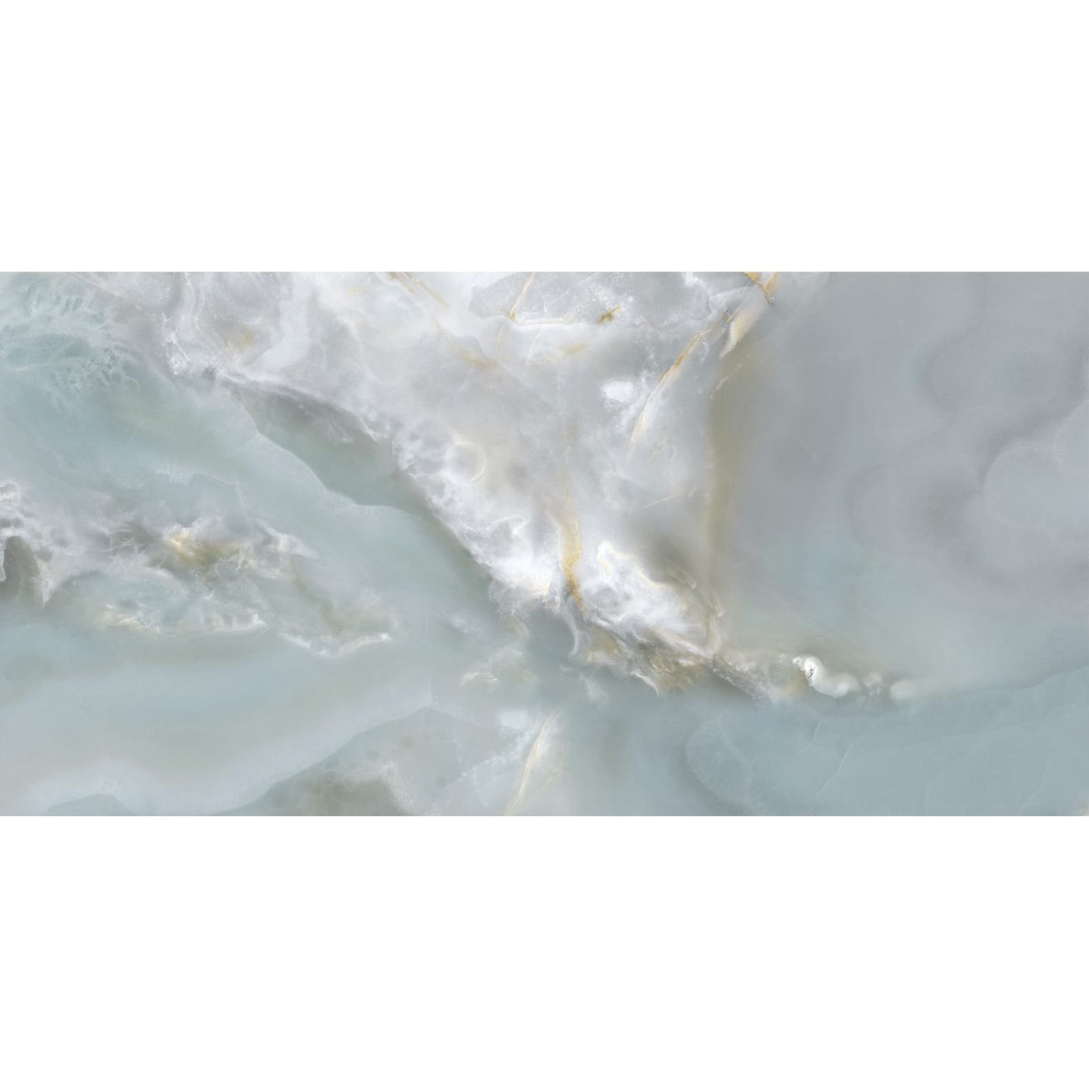 Керамогранит LCM (ЛКМ) Monaco Onyx Aqua полированный 60х120 см 60120MCA14P