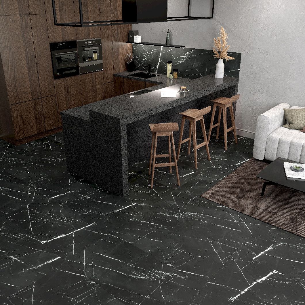 Керамогранит Granitea G395-Neiva Black 60х120 см MR