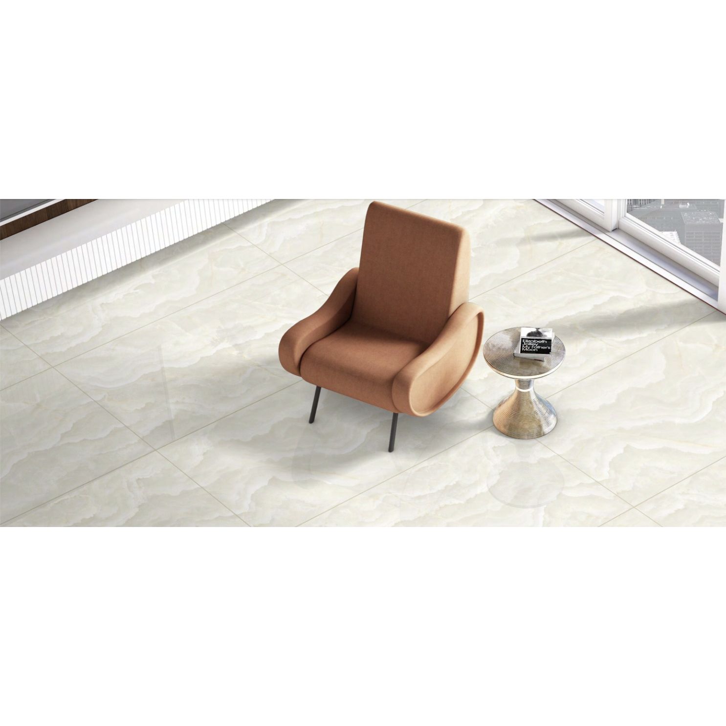 Керамогранит Modern Tile Endless Onyx Gold 60x120 Glossy