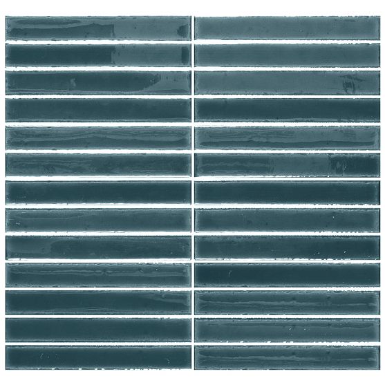 Мозаика Amadis Fine Tiles (Амадис) (Амадис Файн Тайлс) Short Stick Pacific 29.2x29.5 см (элемент 2х15 см)