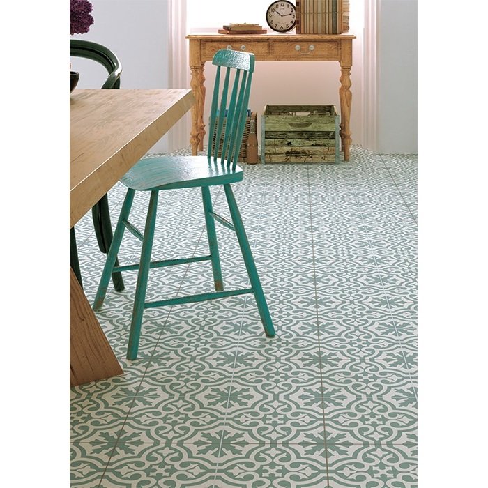 Керамогранит Etili Seramik (Этили Серамик) Venice Sky Blue Black Pre-Cut 45x45 см