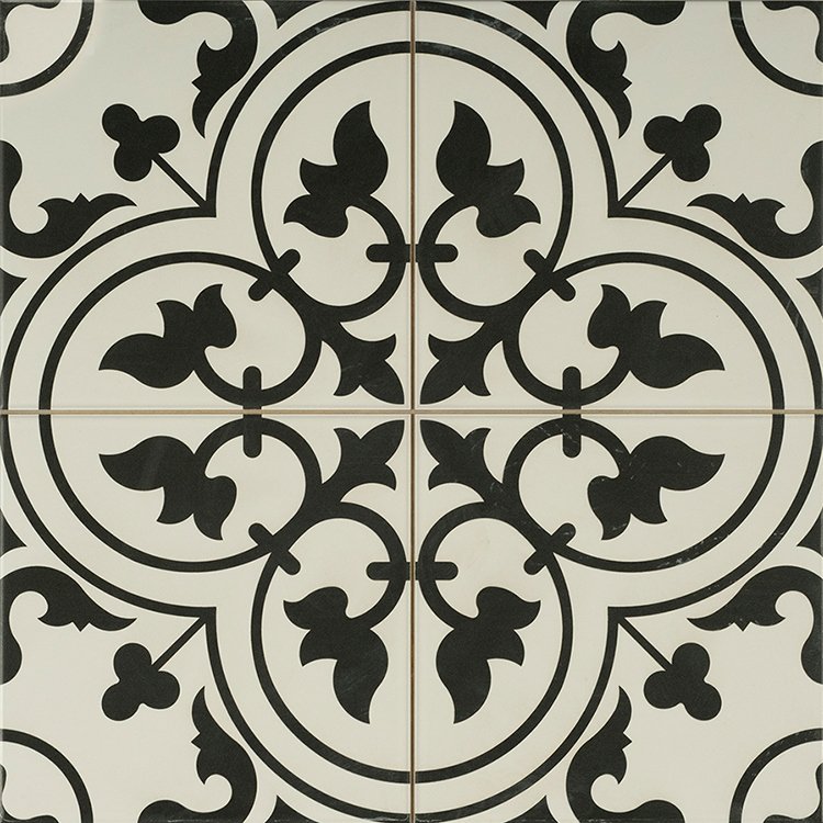 Керамогранит Etili Seramik (Этили Серамик) Ledbury Charcoal Black Pre-Cut 45x45 см