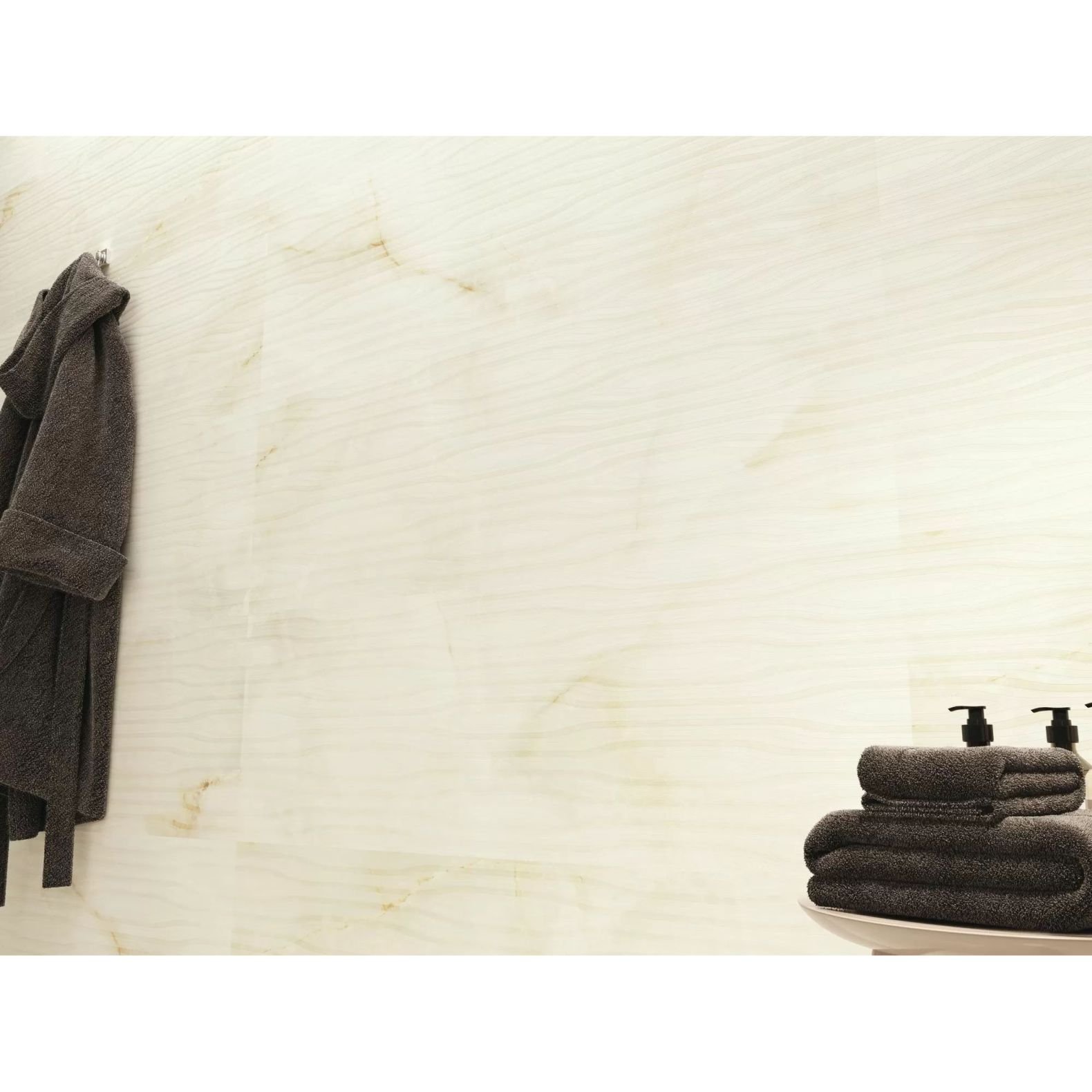 Керамическая плитка Baldocer (Балдокер) Quios Blaze Cream Rect 40х120 см, ректификат