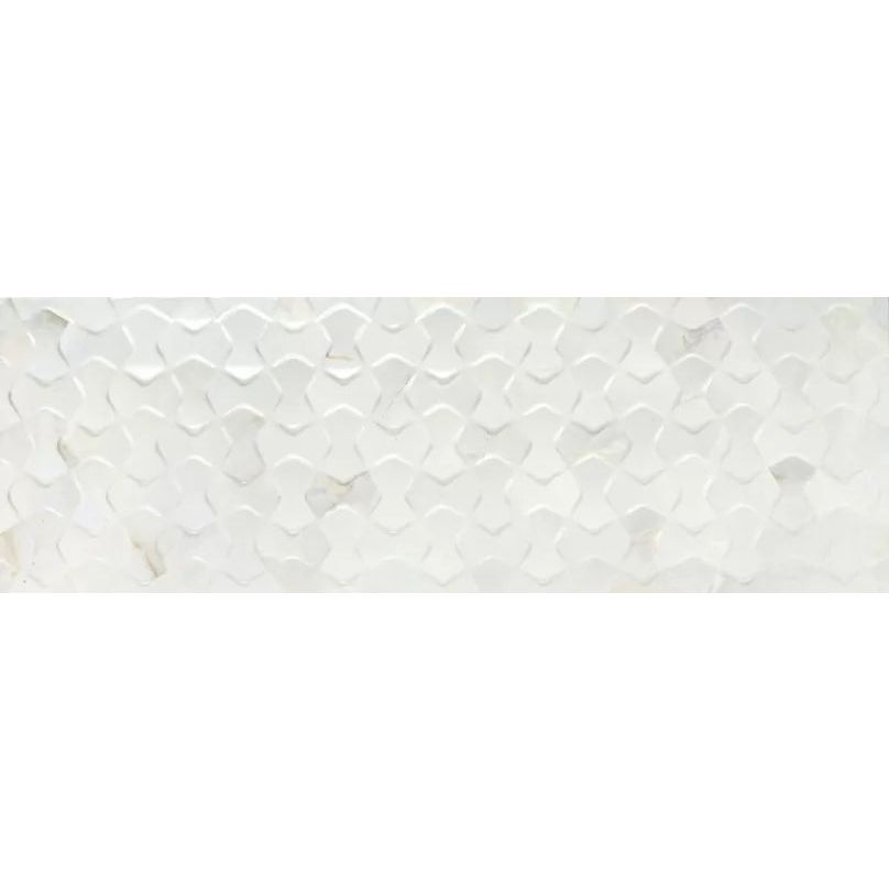 Керамическая плитка Baldocer Quios Bowtie Silver Rect 40х120 см