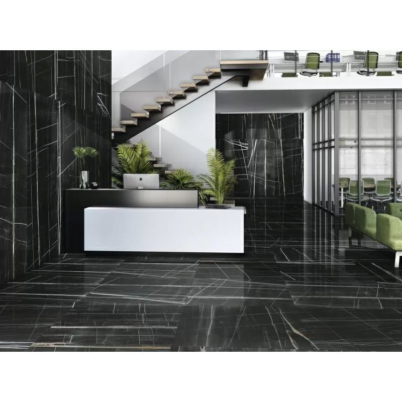 Керамогранит Baldocer (Балдокер) Titanium Black Pulido 120х260 см