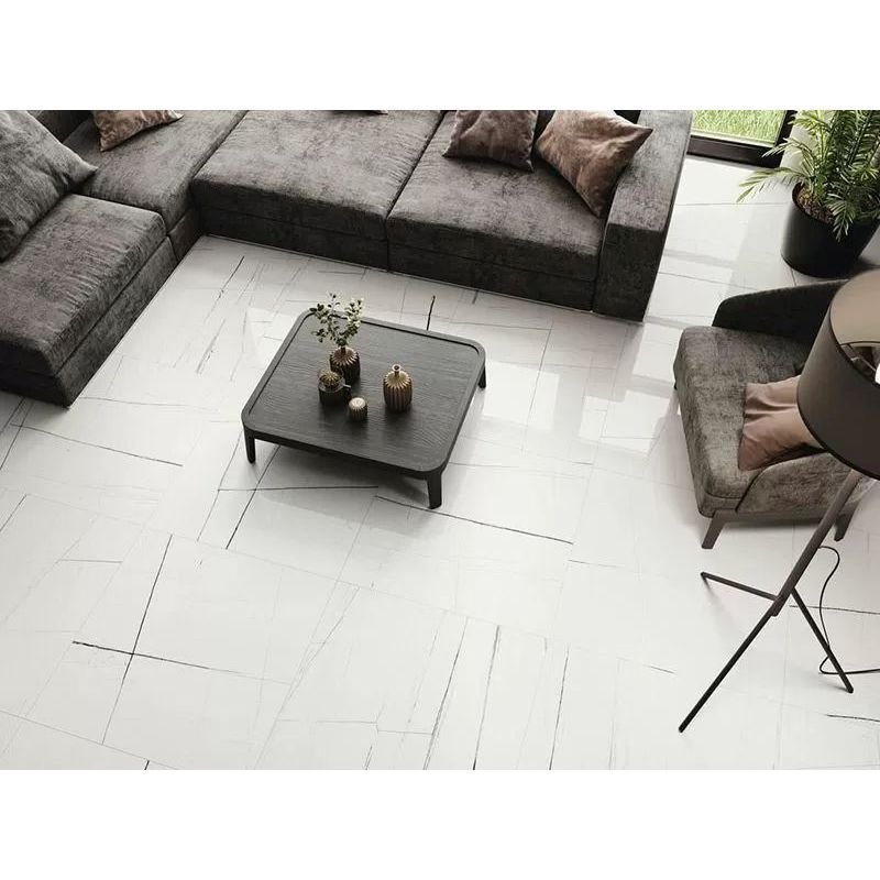 Керамогранит Baldocer (Балдокер) Titanium White Pulido Rect 80х80 см, ректификат