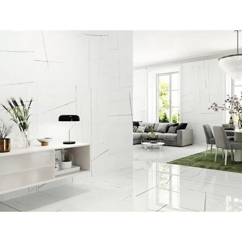 Керамогранит Baldocer Titanium White Pulido 120х260 см