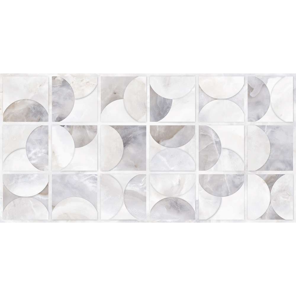 Настенная плитка Cube Ceramica (Куб Керамика) Influence Aqua Light глянцевая 30х60 см