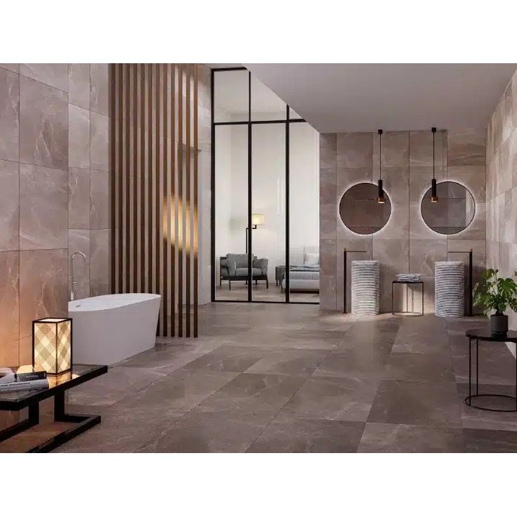 Керамогранит Prime Ceramics Pulpis Dark Grey 60х60 см ректификат матовый