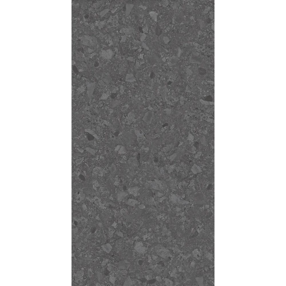Керамогранит Eurotile (Евротайл) ITO3GY Stone Dark Grey 469 60х120 см