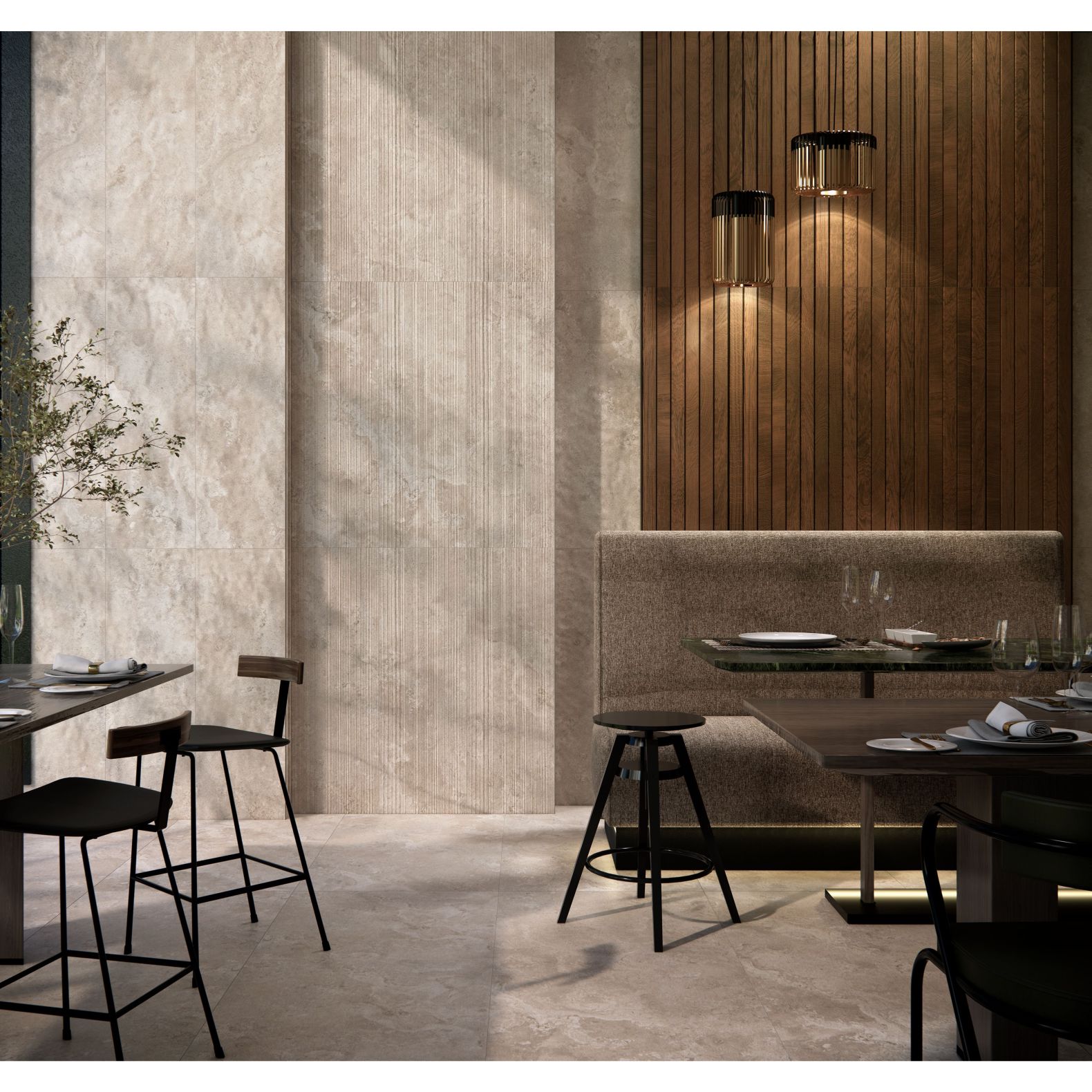 Керамогранит Eurotile (Евротайл) Wonderfull 985 32,5x100 см