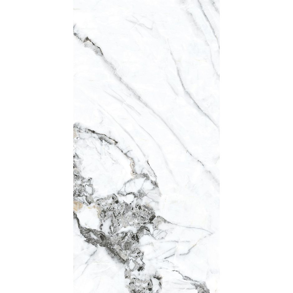 Керамогранит Basconi Home (Баскони Хоме) Bianco Gold Full Body-1 Polished Белый 60x120x1 см, BHW-0035-1(10)