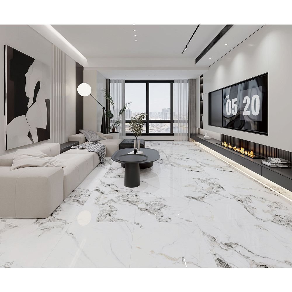 Керамогранит Basconi Home Bianco Gold Белый 120х60 см BHW-0035-1(10)