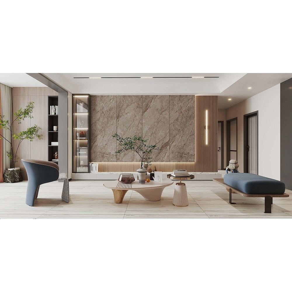 Керамогранит Basconi Home Angela Коричневый 120х300 см BHK-4008
