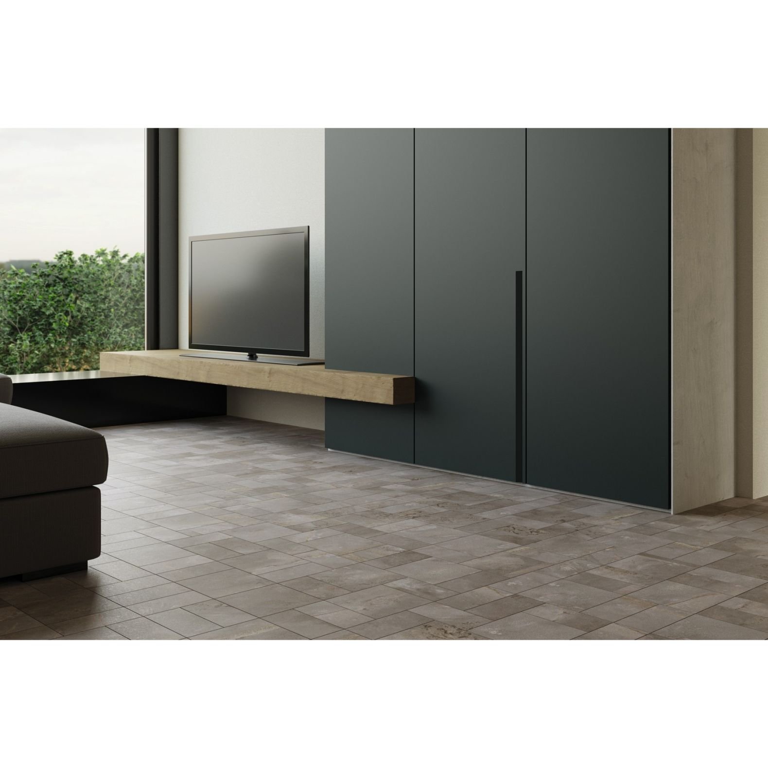 Керамогранит Inalco (Иналко) The New Blacks Muschio Natural 150х320/0.4 см