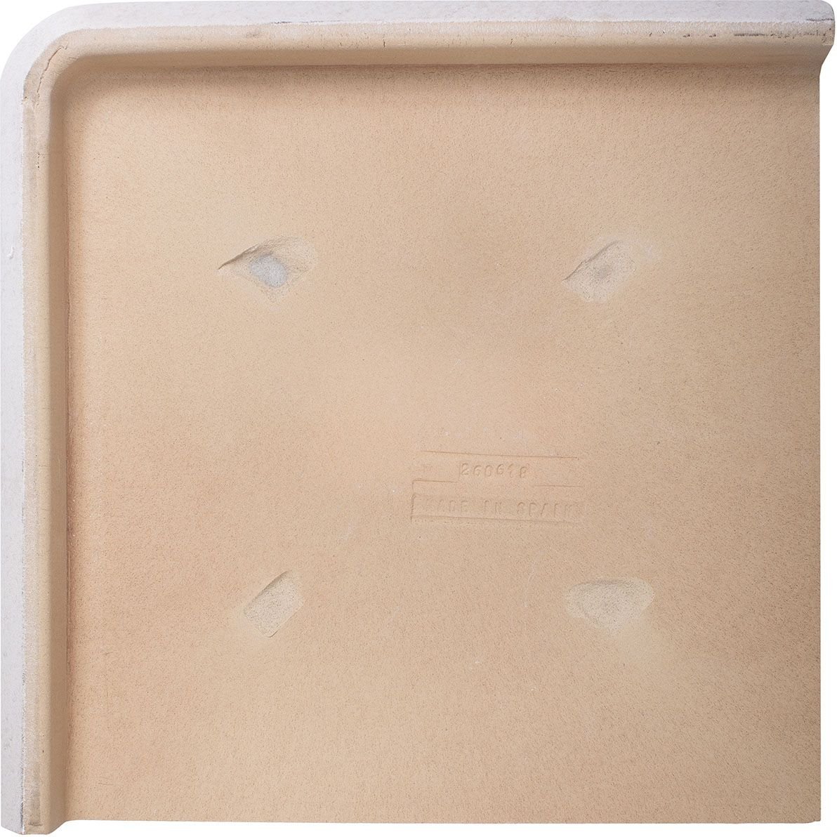 Угловая ступень Exagres (Ексагрес) Cartabon Manhattan White 33,5х33,5х4 см С0003500