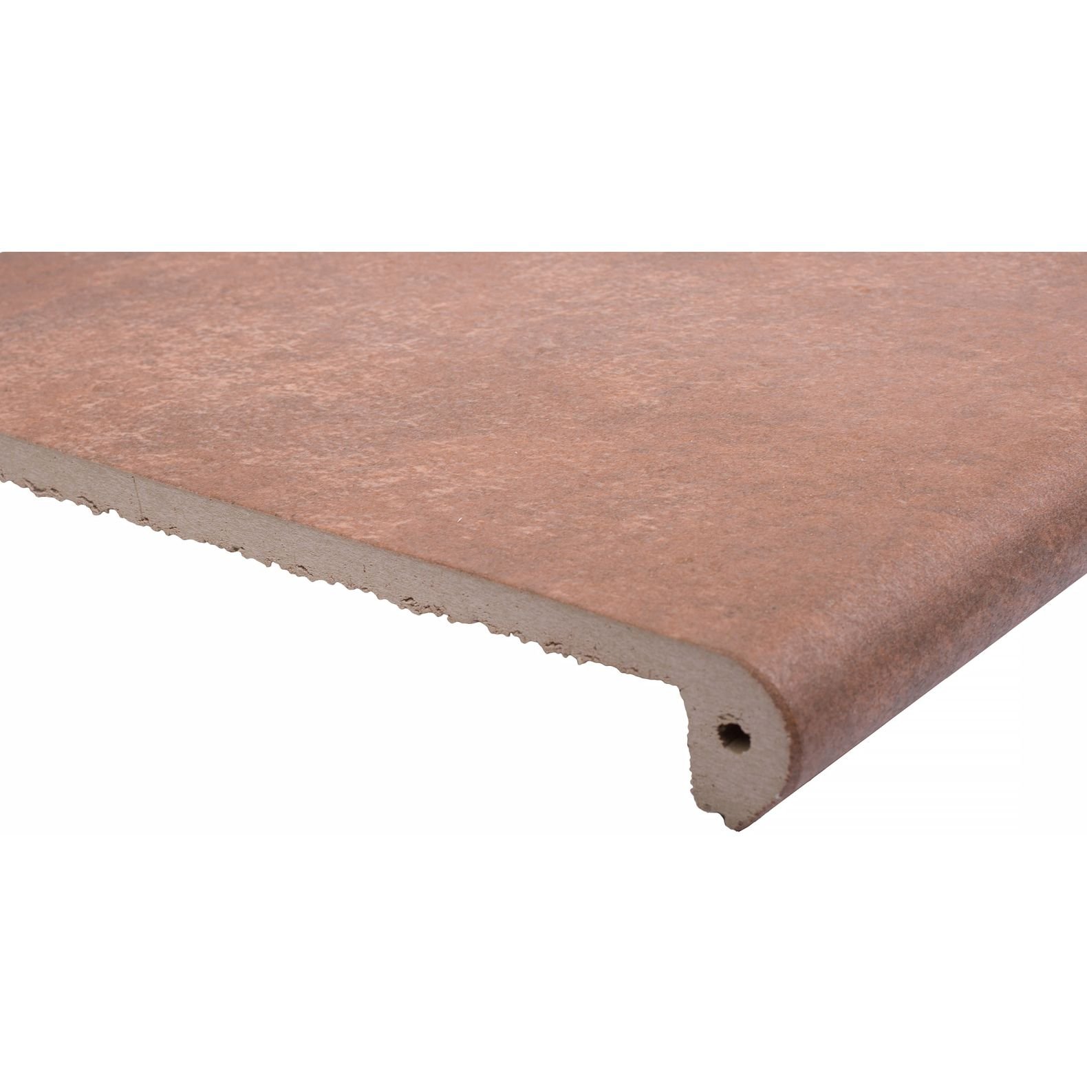 Фронтальная ступень Exagres (Ексагрес) Peldano Boston Red 33х33х4 см С0006162