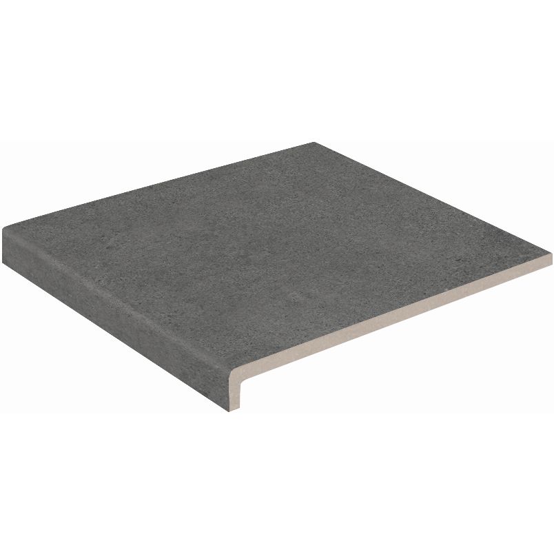 Фронтальная ступень Exagres (Ексагрес) Essenza Grafite 598 Peldano Recto R11 33x33x1.2 см