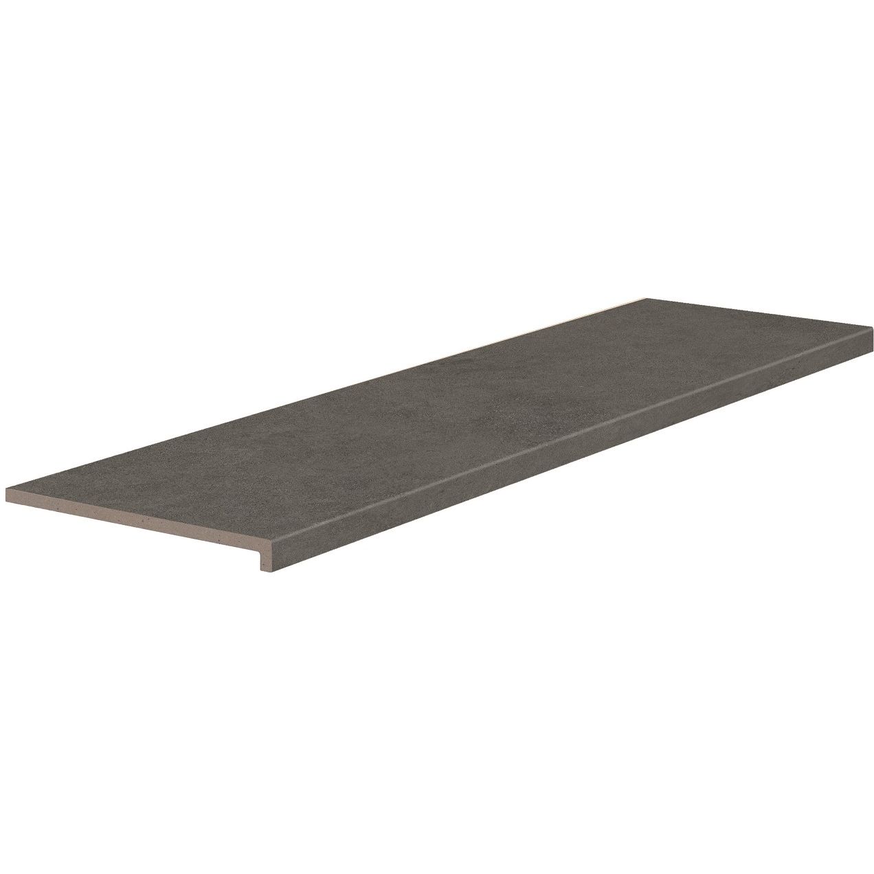 Фронтальная ступень Exagres (Ексагрес) Essenza Grafite 598 Peldano Recto R11 33х120х1.2 см