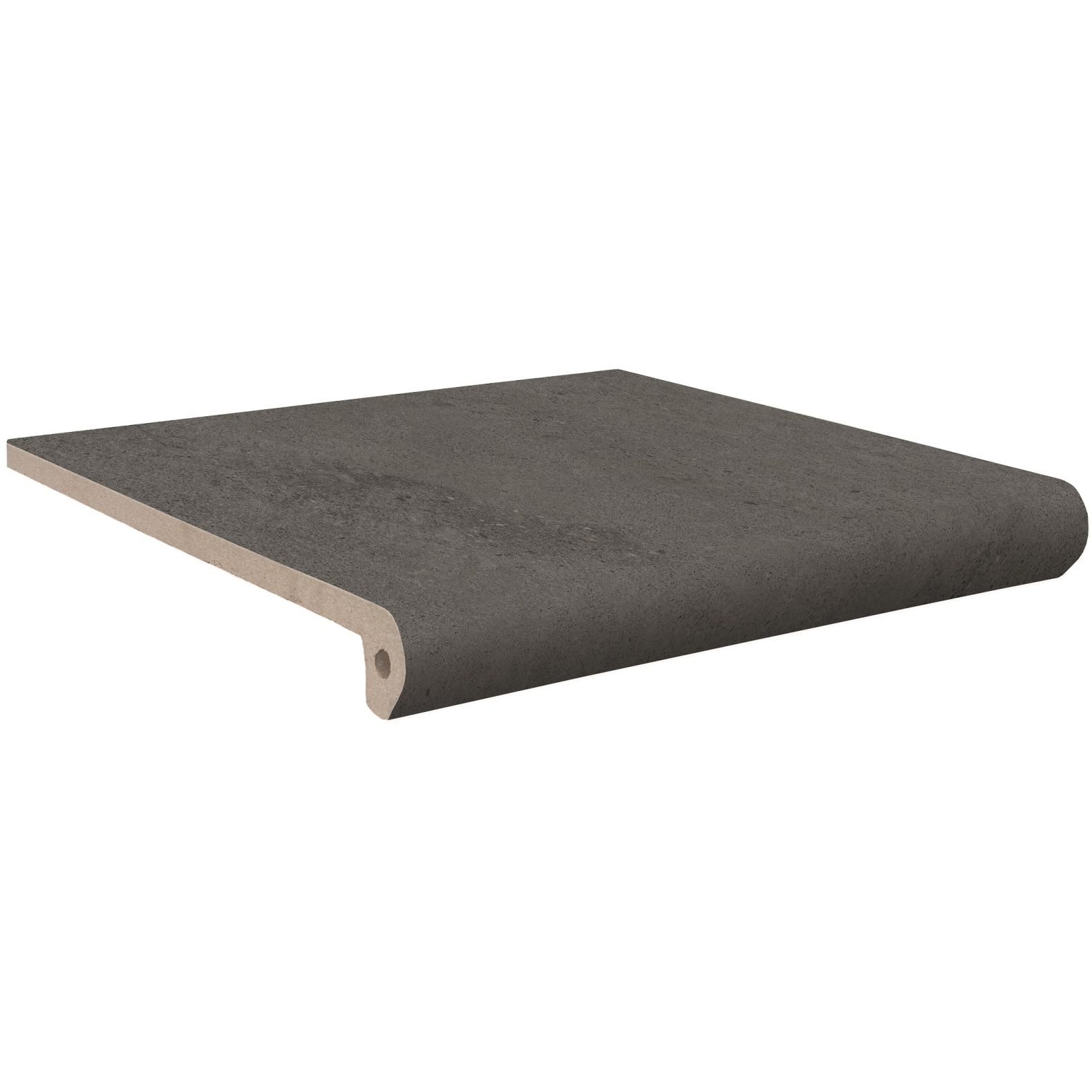Фронтальная ступень Exagres (Ексагрес) Essenza Grafite 598 Peldano Fiorentino R11 33x33x1.3 см