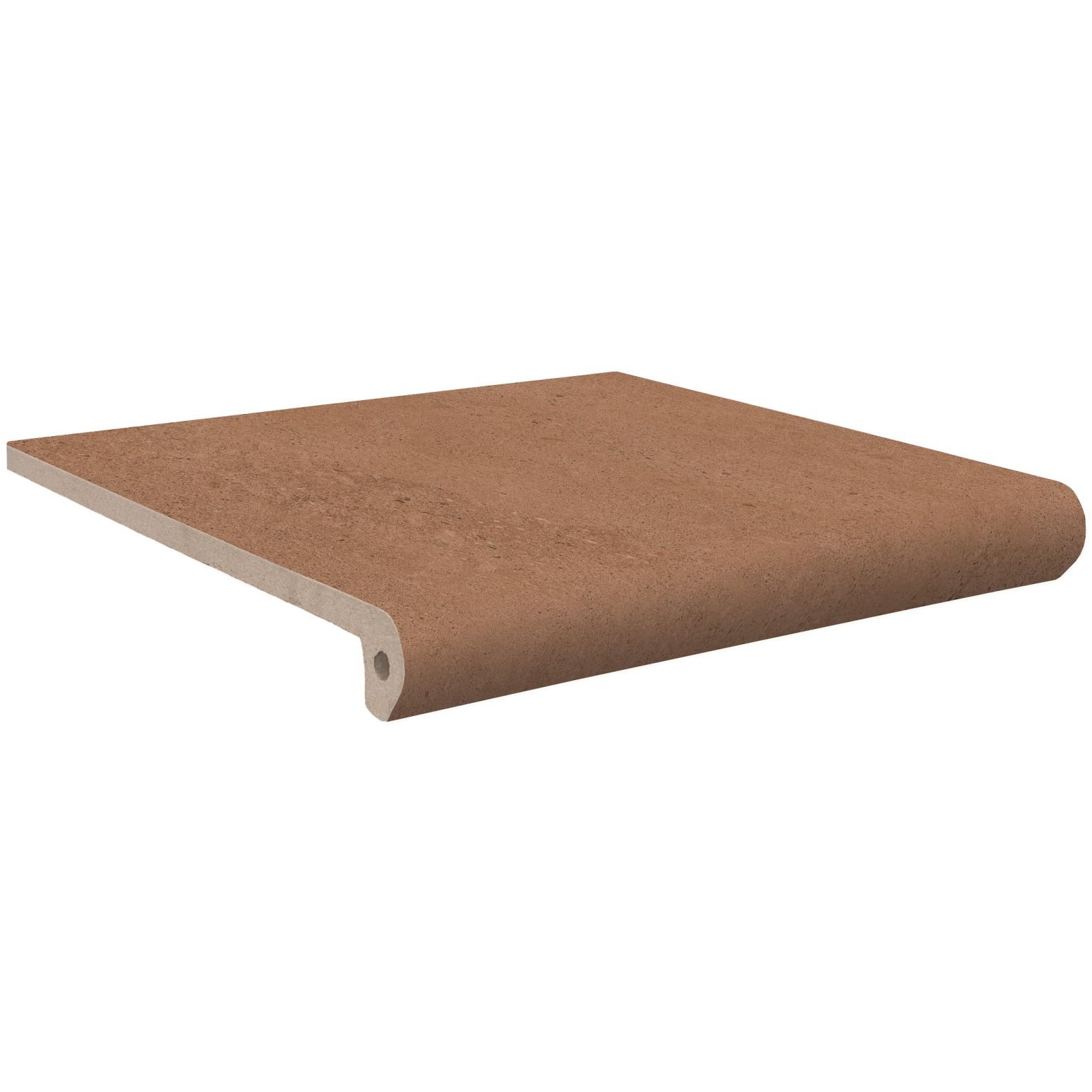 Фронтальная ступень Exagres (Ексагрес) Essenza Rust 588 Peldano Fiorentino R11 33x33x1.3 см