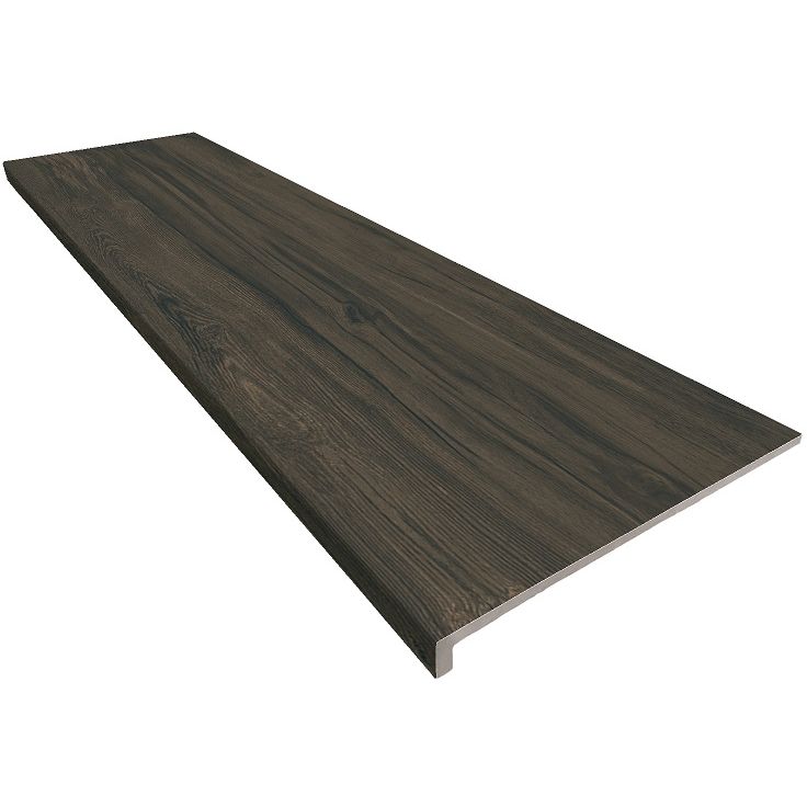 Фронтальная ступень Exagres (Ексагрес) Lizana Nogal 641 Peldano Recto R9 33х120х1.2 см