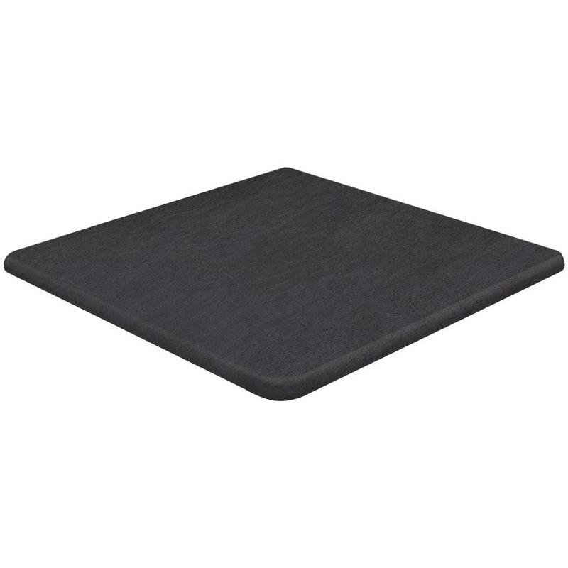 Угловая ступень Exagres (Ексагрес) Mediterraneo Grafito 334 Cartabon Fiorentino R11 33x33x1.4 см