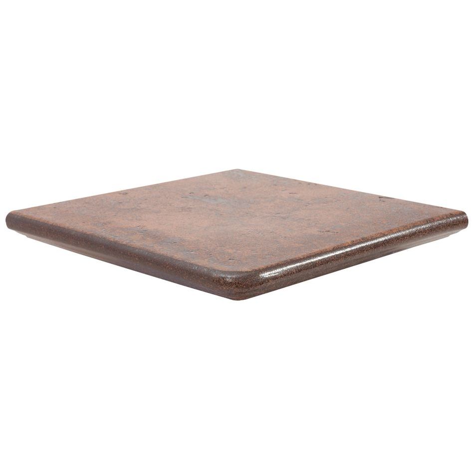 Угловая ступень Exagres (Ексагрес) Metalica Cherry 327 Cartabon Fiorentino R9 33x33x1.4 см