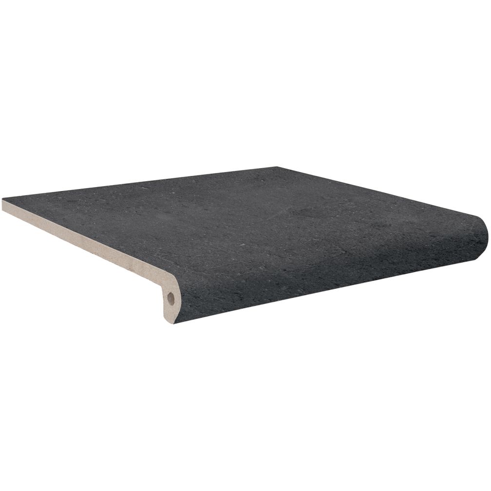 Фронтальная ступень Exagres (Ексагрес) Portland Black 359 Peldano Fiorentino R11 33x33x1.3 см