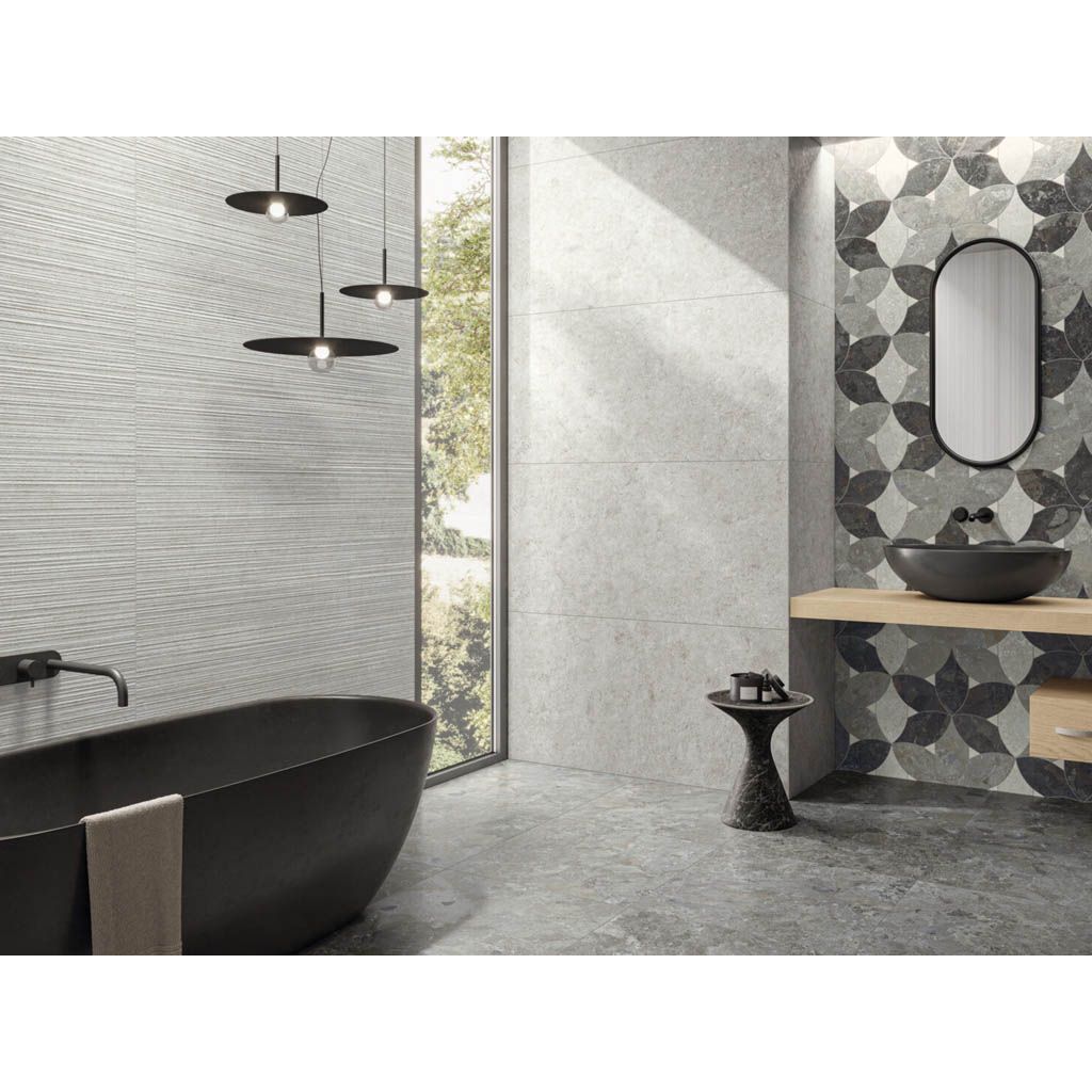 Керамогранит Naxos (Наксос) Mockup Ostuni White Nat.Ret. 60x120 см, 138143